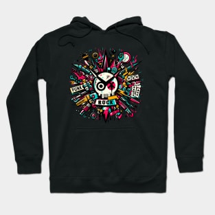 Harmonic Havoc: The Sound of Punk Rock Hoodie